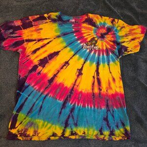 Rock And Roll Hall of Fame Museum Shirt Unisex 2XL Tie-dye Double Sided